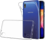 Back Cover Σιλικόνης Διάφανο (Galaxy A10)