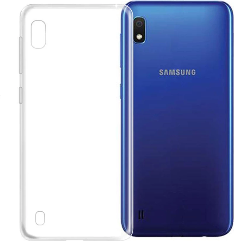 Back Cover Σιλικόνης Διάφανο (Galaxy A10)