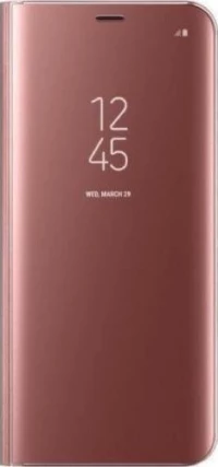 Clear View Book Ροζ (Galaxy A10)