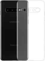 Back Cover Σιλικόνης Διάφανο (Galaxy S10+)