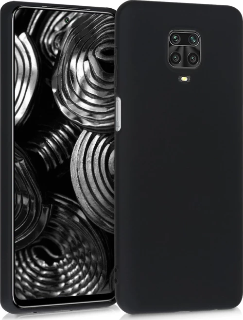 KWmobile Back Cover Μαύρο (Redmi Note 9S / Note 9 Pro)