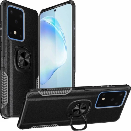 Armor Kickstand Back Cover Μαύρο (Galaxy S20 Ultra)