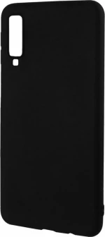 Back Cover Σιλικόνης Μαύρο (Galaxy A7 2018)