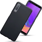 Back Cover Σιλικόνης Μαύρο (Galaxy A7 2018)