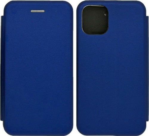 Ancus Magnetic Curve Book Δερματίνης Μπλε (iPhone 12 mini)