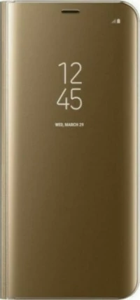 Clear View Book Χρυσό (Redmi 9)