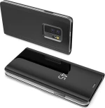Clear View Book Μαύρο (Huawei P Smart 2019)