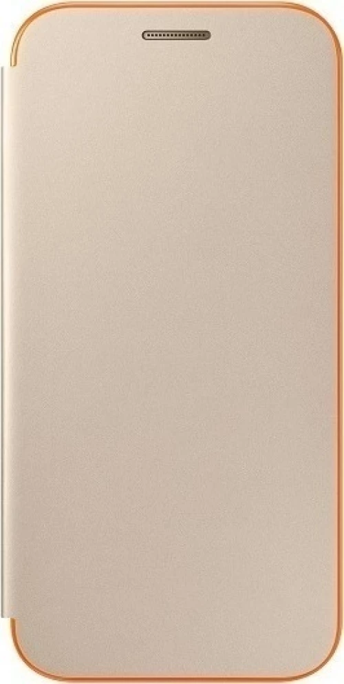Samsung Neon Flip Cover Gold (Galaxy A3 2017)