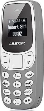Mini Phone Γκρι Χρώμα Με Ελληνικό Μενού - Bm10 - L8Star