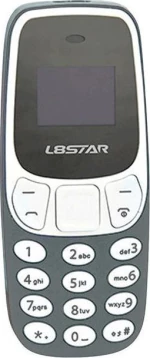 Mini Phone Γκρι Χρώμα Με Ελληνικό Μενού - Bm10 - L8Star
