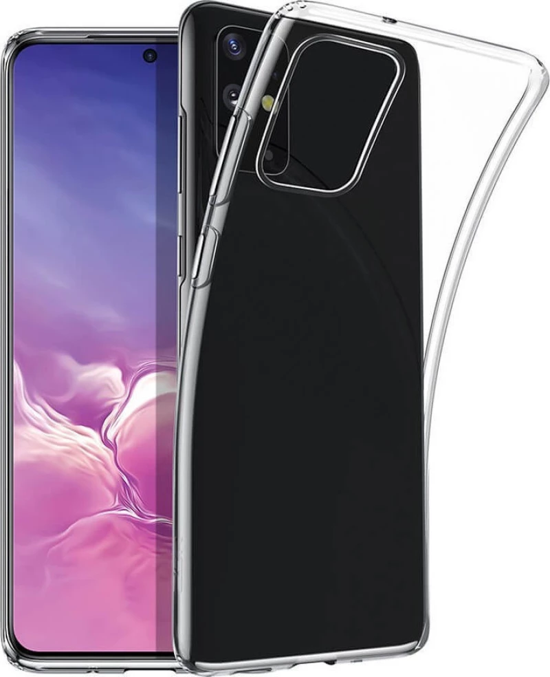 Back Cover Σιλικόνης Διάφανο (Galaxy S20+)