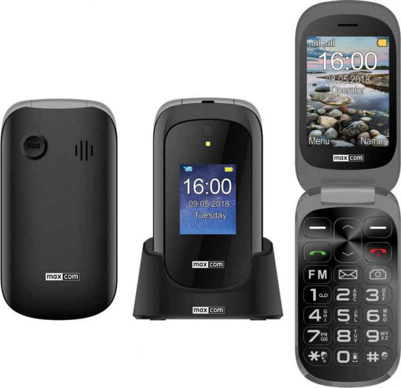 MaxCom Strong MM 825 2.8" Dual Sim Black