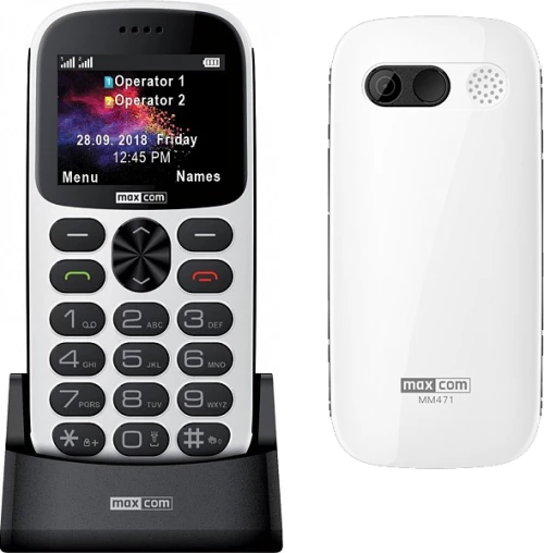 Maxcom Mm471 Dual Sim Λευκό 5908235974828