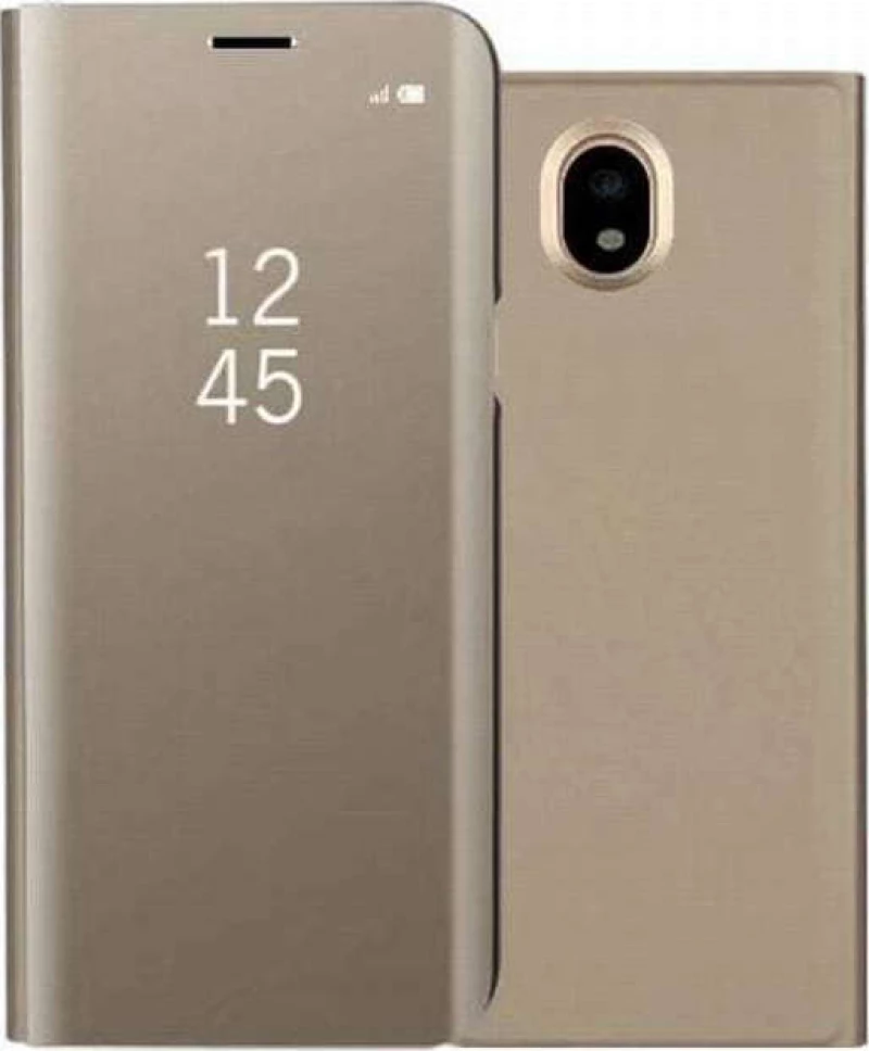Clear View Book Μπεζ (Galaxy J4)