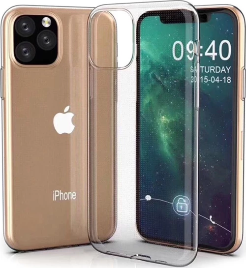 Back Cover Σιλικόνης Διάφανο (iPhone 11 Pro Max)