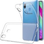 Back Cover Σιλικόνης Διάφανο (Galaxy A40)