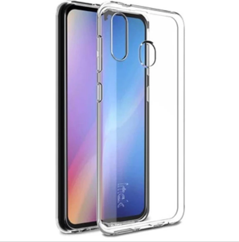 Back Cover Σιλικόνης Διάφανο (Galaxy A40)