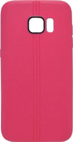 Ancus TPU Leather Feel Samsung SM-G930F Φούξια (Galaxy S7)