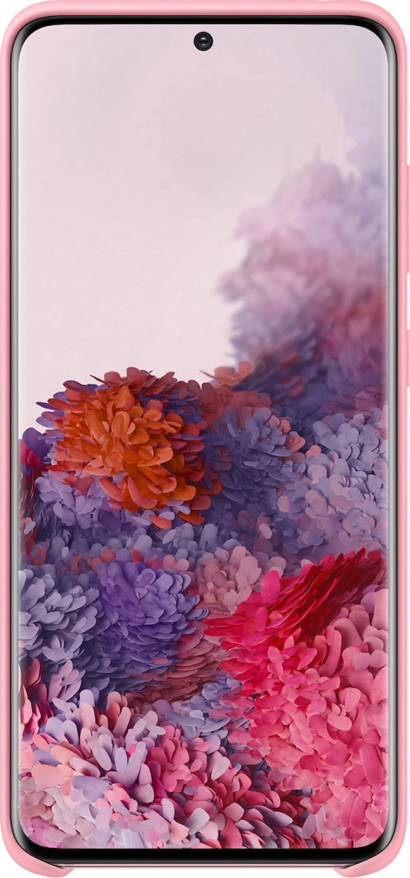 Samsung Silicone Cover Ροζ (Galaxy S20)