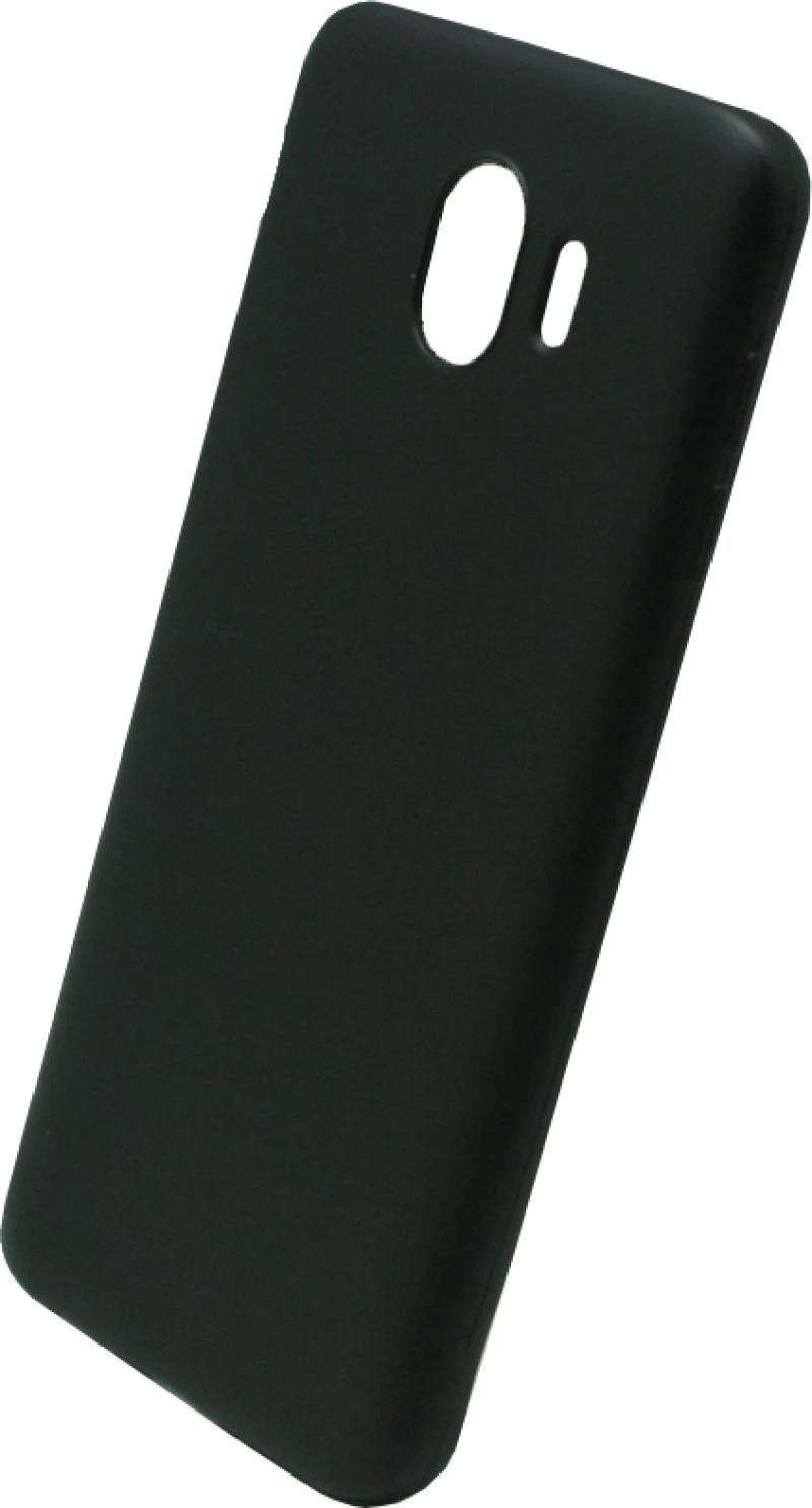 Back Cover Σιλικόνης Μαύρο (Galaxy J4)