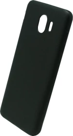Back Cover Σιλικόνης Μαύρο (Galaxy J4)
