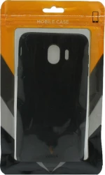 Back Cover Σιλικόνης Μαύρο (Galaxy J4)