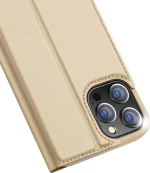 Dux Ducis Skin Pro Book Δερματίνης Χρυσό (iPhone 12 Pro Max)