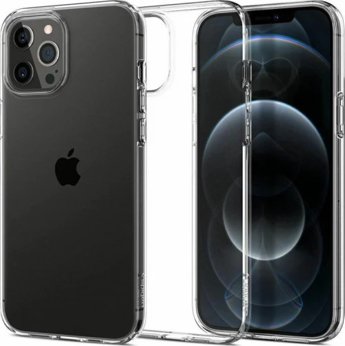 Spigen Liquid Crystal Back Cover Σιλικόνης Διάφανο (iPhone 12 Pro Max)