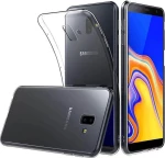 Back Cover Σιλικόνης Διάφανο (Galaxy J6+)