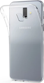 Back Cover Σιλικόνης Διάφανο (Galaxy J6+)
