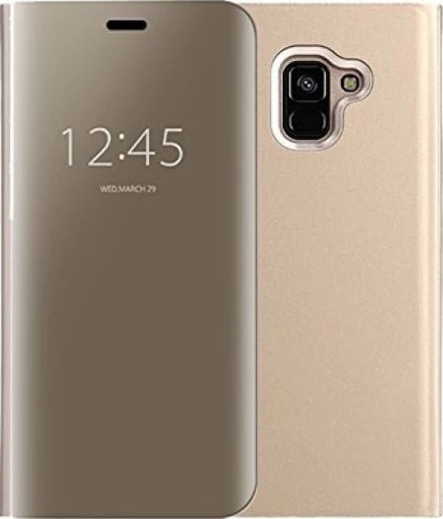 Clear View Book Gold (Galaxy J6)