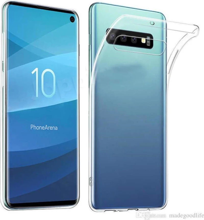 Back Cover Σιλικόνης Διάφανο (Galaxy S10)