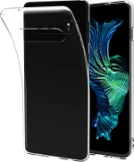 Back Cover Σιλικόνης Διάφανο (Galaxy S10)