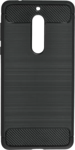 Carbon Fiber Brushed Μαύρο (Nokia 5)