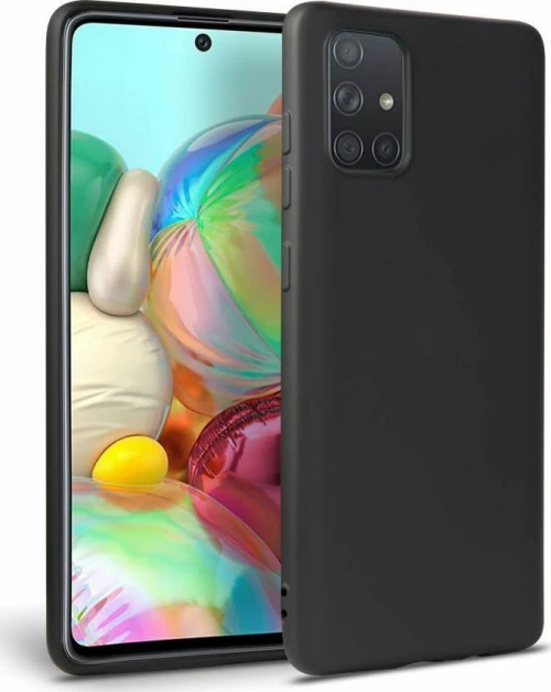 Tech-Protect Icon Back Cover Σιλικόνης Μαύρο (Galaxy A41)