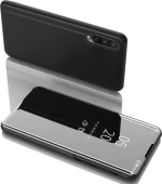 Clear View Book Μαύρο (Xiaomi Mi 9 Lite)