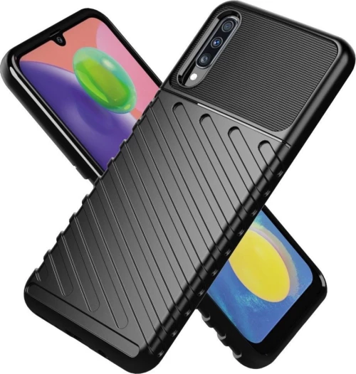 Thunder Series Back Cover Μαύρο (Galaxy A70)