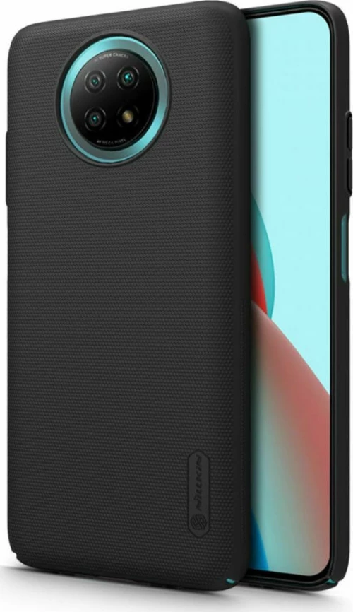 Nillkin Super Frosted Shield Back Cover Πλαστικό Μαύρο (Redmi Note 9T)
