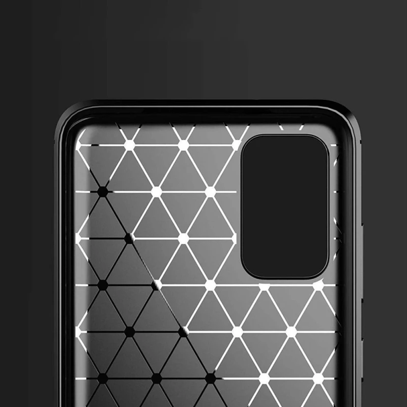 Brushed Carbon Case Μαύρο (Galaxy S20+)