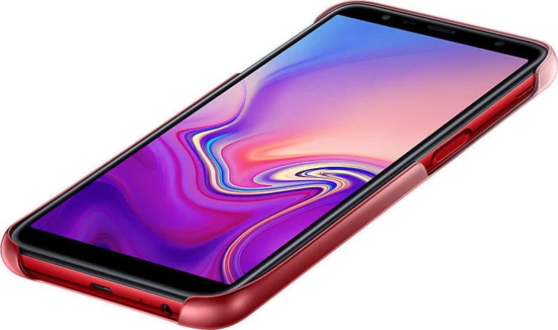 Samsung Gradation Cover Κόκκινο (Galaxy J6+)