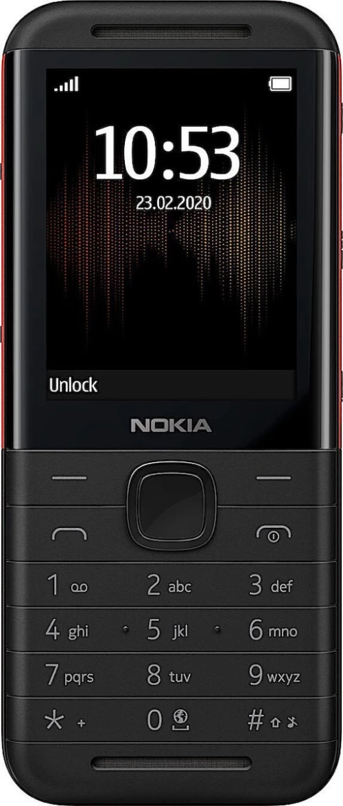 Nokia 5310 2020 (Αγγλικό Μενού) Black/Red