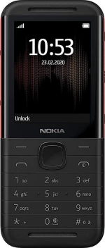 Nokia 5310 2020 (Αγγλικό Μενού) Black/Red