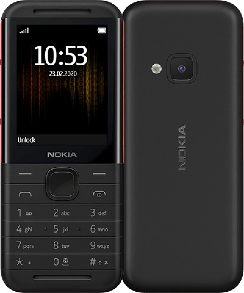 Nokia 5310 2020 (Αγγλικό Μενού) Black/Red
