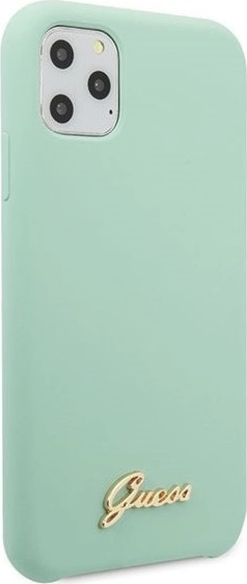 Guess Vintage Cover Back Cover Πράσινο Gold Logo (iPhone 11 Pro Max)