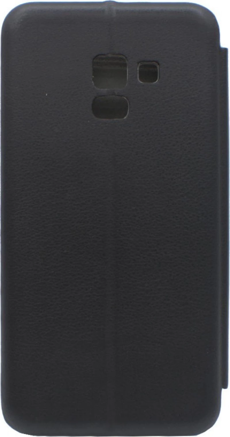 Elegance Book Μαύρο (Galaxy A8 2018)