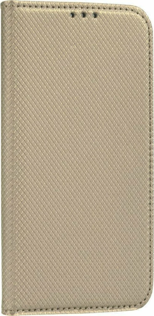 Smart Magnet Book Δερματίνης Χρυσό (iPhone 12 / 12 Pro)