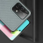 Dux Ducis Fino Back Cover Σιλικόνης / Υφασμάτινο Crystal Blue (Galaxy A72)