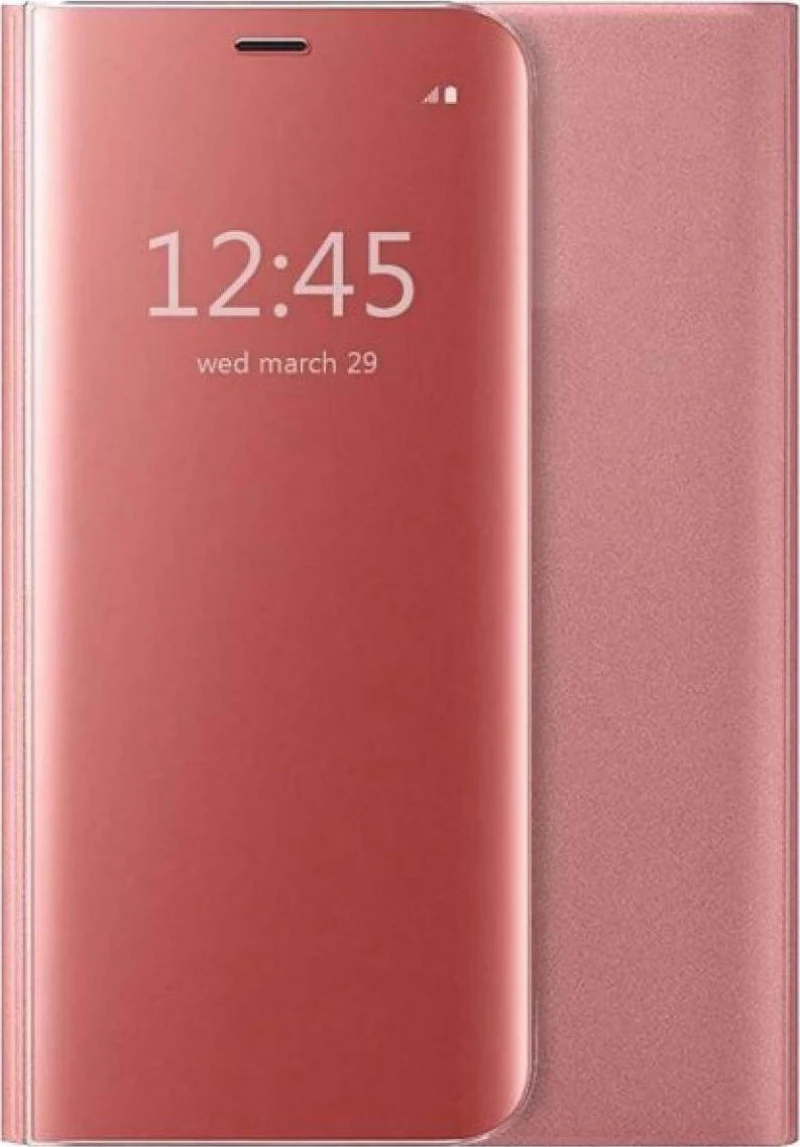 Clear View Book Ροζ (Galaxy J4)