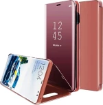 Clear View Book Ροζ (Galaxy J4)