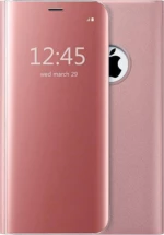 Clear View Book Ροζ (Galaxy J4)